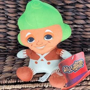 Toy Factory Oompa Loompa Plush Kids 7" Willy Wonka Movie Character Stuffed Toy